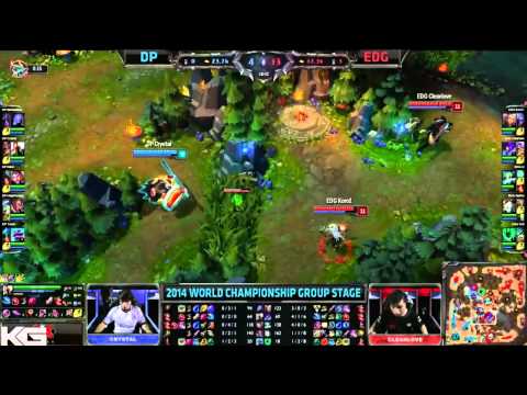Dark Passage vs Edward Gaming Worlds Highlights Game 2   LoL S4 World Championship 2014 DP vs EDG