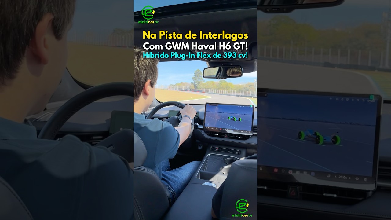 Na Pista de Interlagos Com GWM Haval H6 GT! Híbrido Plug-In Flex de 393 cv!⚡