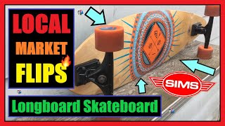 🔥 Local Market Flips 👀 Longboard Skateboard SIMS 💰 Reselling on Facebook Marketplace & FB Groups