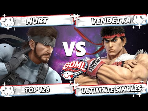 GOML 2025 - Hurt (Snake) Vs. Vendetta (Ryu, Ken) Smash Ultimate - SSBU