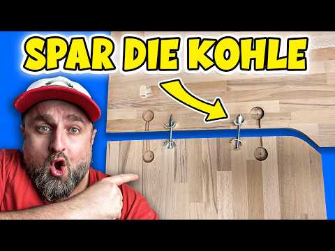 WARUM hat mir das niemand FRÜHER gezeigt? Küchenplatten EINFACH und PRÄZISE verbinden