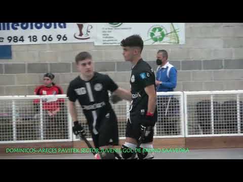 20220429 DOMINICOS-ARECES PAVITEK SECTOR JUVENIL 02 GOL DE BRUNO SAAVEDRA RODRIGUEZ DE DIRECTA