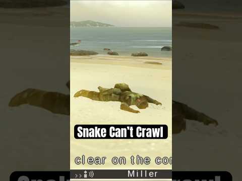 The One Metal Gear Game Where Snake Forgot How to Crawl #metalgear  #gaming