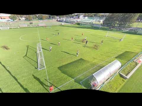 Trénink SK Slavia Praha U15 - průpravná hra na pressing/překonávání řad