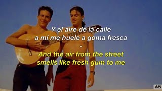 El aire de la calle - Los Delinqüentes (LETRA-LYRICS)