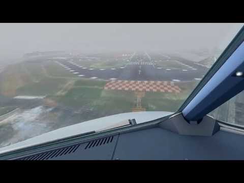 SBSP RWY17R LOW VISIBILITY- Congonhas APPROACH