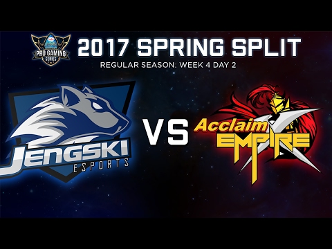 Pro Gaming Series 2017 Spring Split Week 4 Day 2 - JSK vs AEX