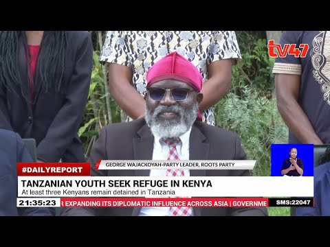 Roots Party Leader Prof. Wajackoyah hosts Tanzanian youths fleeing political persecution