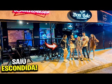 FLAGRAMOS A LORRAYNE SAINDO ESCONDIDO DE MADRUGADA 😱😱😱