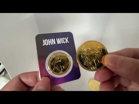 John Wick 1 oz Gold Continental Coin - Real vs Fake