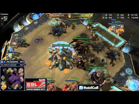 #251 ShowTime(P) vs. Hanfy(Z) - EPS Winter 2013 Cup #2 StarCraft II Heart of the Swarm Video