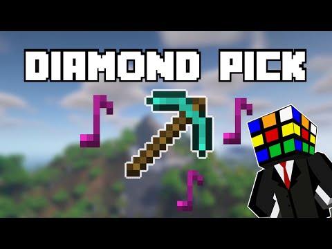 Insane Diamond Pick find in Minecraft parody