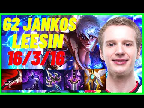 G2 JANKOS PLAYS LEESIN VS NIDALEE JUNGLE |EUW CHALLENGER PATCH 11.2| [League of Legends]FullGameplay