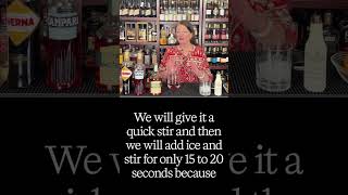 This Bourbon Cocktail Tastes Like Chocolate Truffles #whiskey #mixology #shorts