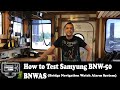 How To Test Samyung BNWAS BNW 50 Bridge Navigation Watch Alarm System
