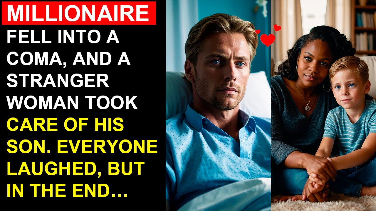 A Millionaire Fell Into a Coma, and a Stranger Woman Took Care of His Son. Everyone Laughed...