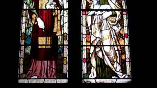 St Stephen And Mercy Stained Glass Windows Old Parish Church Peebles Scottish Borders Scotland