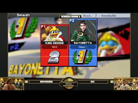 GSE #44: Smash 4 Singles [Winners Round 3] BowserKingB VS Geez