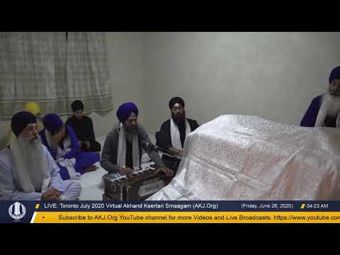 002 Toronto July 2020 Friday Morning  - Bhai Jaswant Singh Jee Toronto