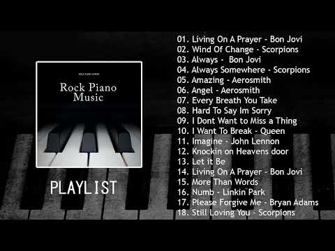Rock Instrumental Music - Acoustic Piano covers of rock popular songs