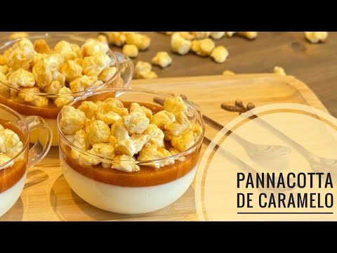 PANNACOTTA DE VAINILLA Y CARAMELO