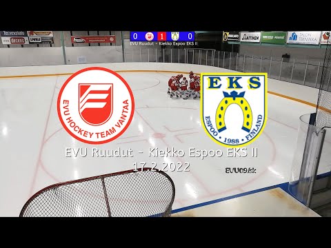 EVU Ruudut - Kiekko Espoo EKS II (U13) 12.2.2022
