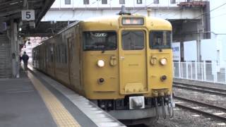 preview picture of video '【JR西日本】115系岡山電車区G06編成＠総社('13/01)-2'