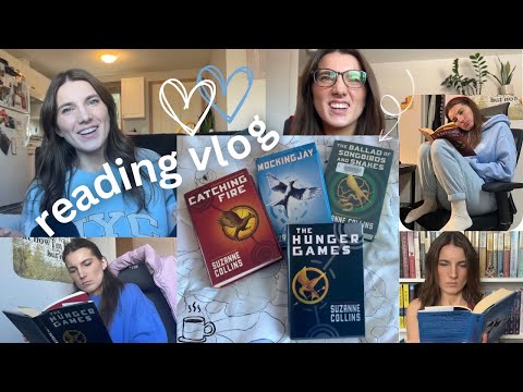 Reading The Hunger Games trilogy + the Ballad of Songbirds and Snakes🐦🐍content ratings