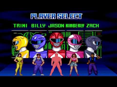 1280 Mighty Morphin Power Rangers SNES 1080p 60fps