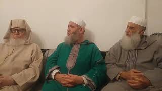 ٤- لقاء الشيخ مشهور بالشيخ محمد الجردي والشيخ محمد احمامو وجمع من طلبة العلم. حفظ الله الجميع image