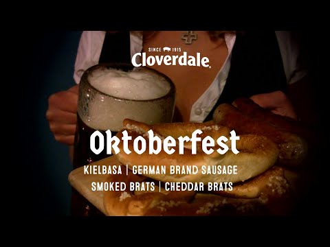 Celebrate Oktoberfest with Cloverdale Sausage, Brats and Kielbasa