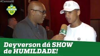 Deyverson dá SHOW DE HUMILDADE em entrevista!