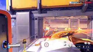 おゲームのお時間です。ちょっとだけPS5 OW2ノーアシスト練習中