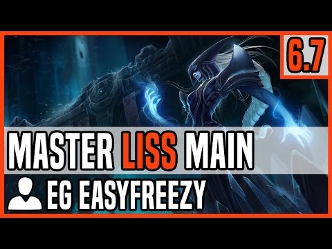 Patch 6.7 Lissandra Mid Main - Matchup: Twisted Fate - Ranked Master EUW