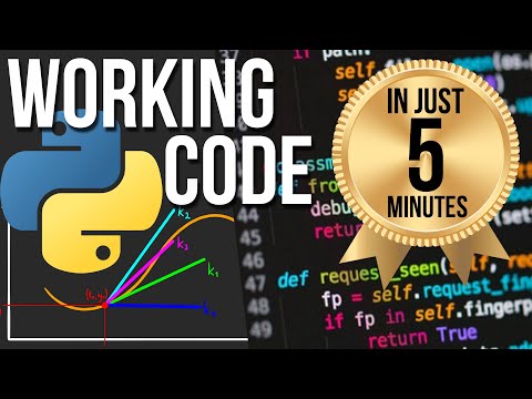 RUNGE-KUTTA: SHORT Explanation + Python script