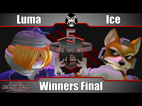 TSU5 - Luma (Sheik) Vs. Ice (Fox) - Winners Final - Super Smash Bros. Melee