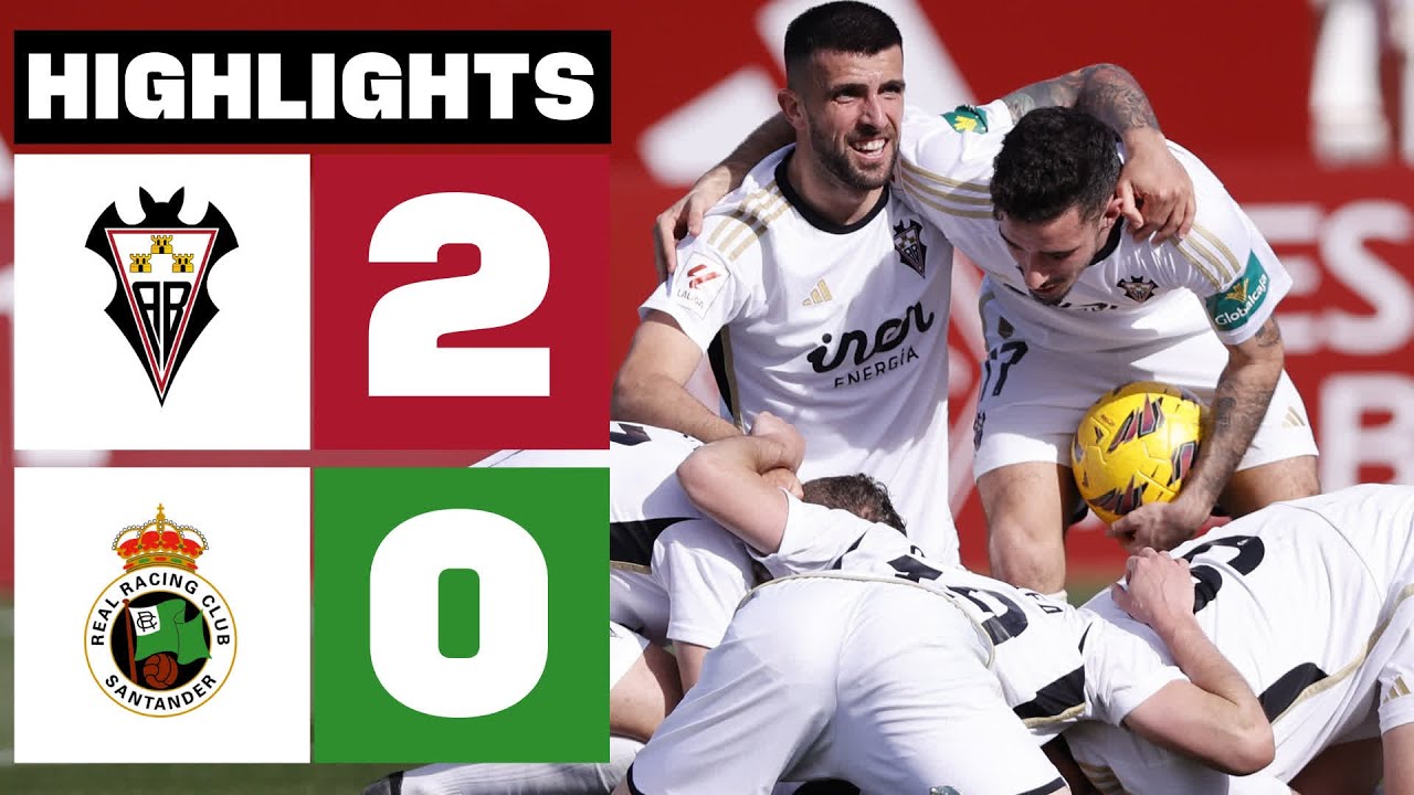 Albacete vs Racing Santander highlights