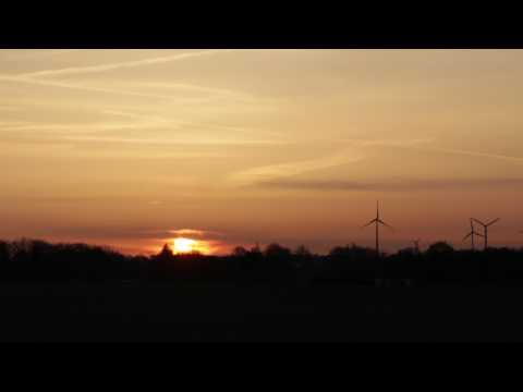 Sonnenaufgang bei Goch am Niederrhein!