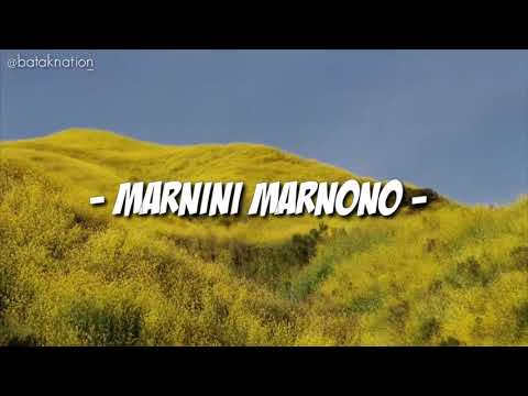 Lagu Batak Viral -Marnini Marnono-