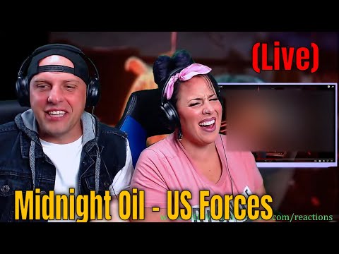 Midnight Oil - US Forces (Live) THE WOLF HUNTERZ REACTIONS