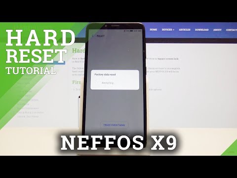 How to Perform Hard Reset in NEFFOS X9 - Wipe Data Instructions