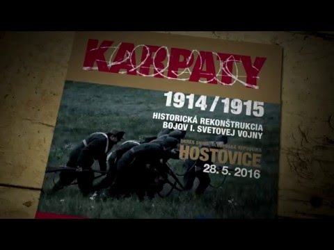 KARPATY 1914/1915 - Hostovice 2016 videopozvánka