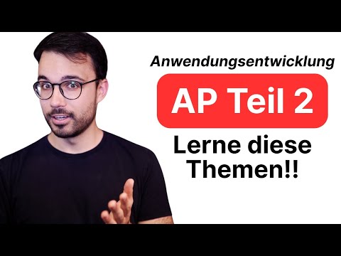 AP Part 2: The top topics for IT specialists in application development