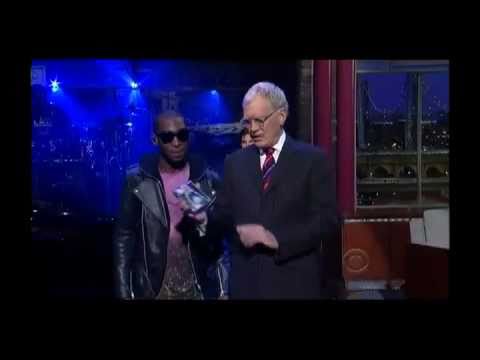 Tinie Tempah: Makes history in the usa, Live (David Letterman)