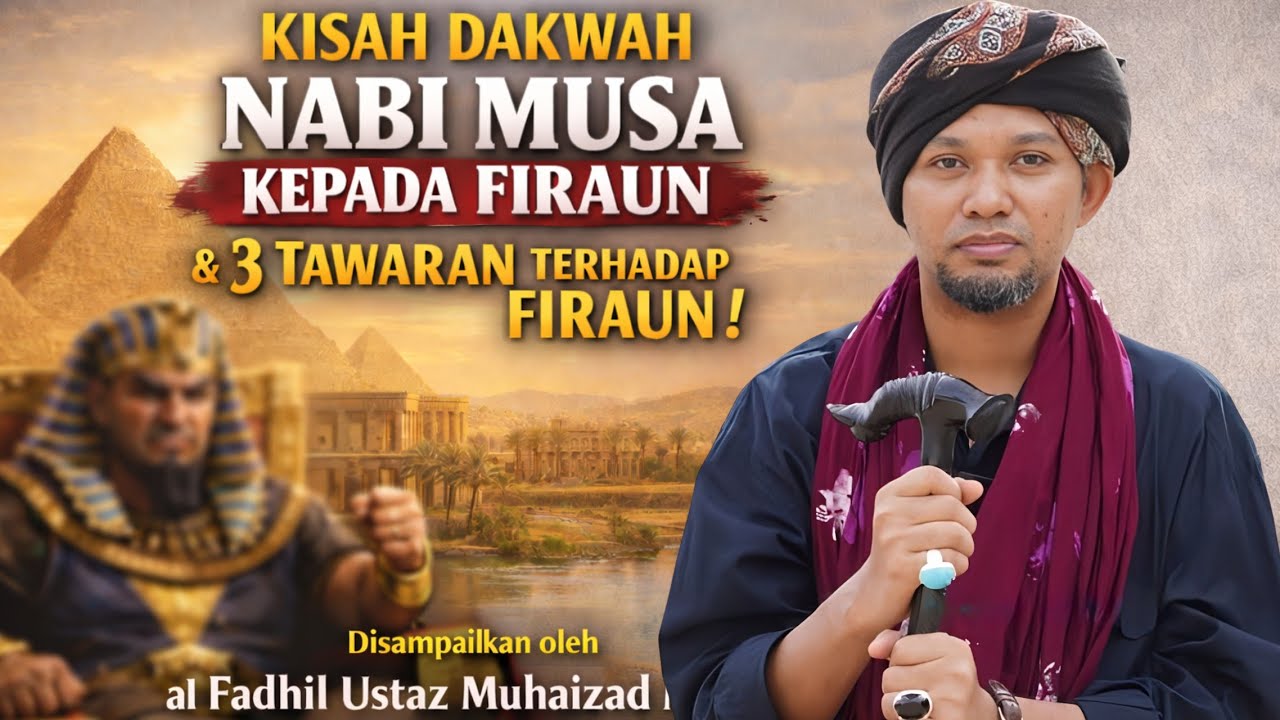 3 Tawaran Kepada FIRAUN ! - Kitab Zahratul Murid | Ustaz Muhaizad Muhammad