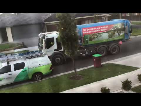 Casey fogo with garbage truck early Saturday morning (missed collections)