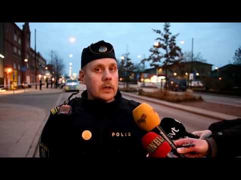 Intervju med polisen efter skottlossning på Ystadvägen i Malmö