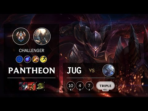 Pantheon Jungle vs Volibear - EUW Challenger Patch 10.14