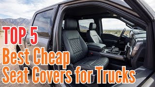 TOP 5: Best Cheap Seat Covers for Trucks in 2026 | Under $100 That Actually Last