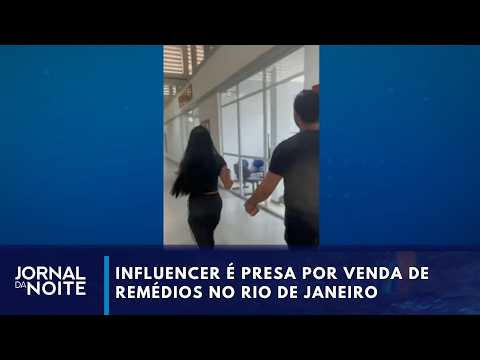 Influencer é presa por venda de remédios no Rio de Janeiro